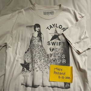 Taylor Swift Oversized Distressed Eras Tour Shirt